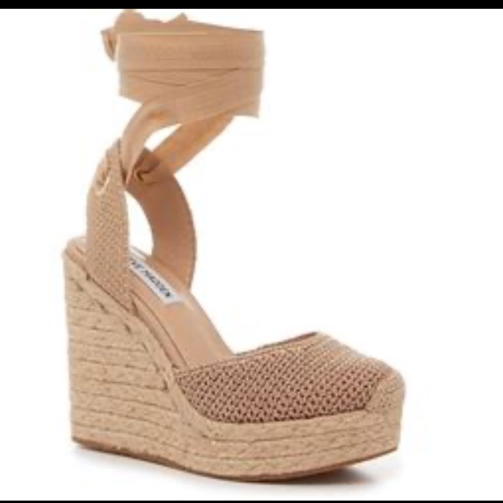 Steve Madden Locket Wedge Heels 8.5 - Picture 9 of 16